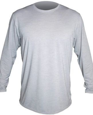 Anetik MVLPRL8 Low Pro Tech Long Sleeve T-Shirt in Alloy heathered