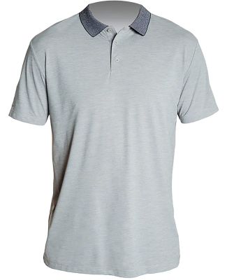 Anetik MPTNTS0 Transit Tech Polo in Alloy heathered