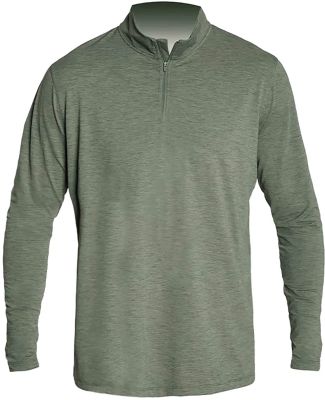 Anetik MVQTRL9 Low Pro Quarter-Zip in Dark olive heathered