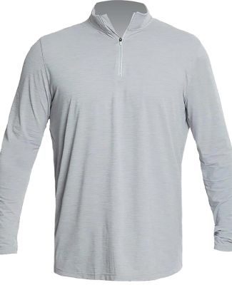 Anetik MVQTRL9 Low Pro Quarter-Zip in Alloy heathered