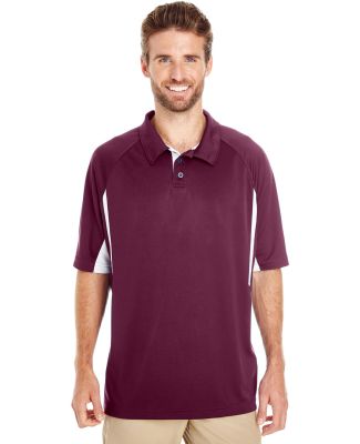 Holloway 222530 Two-Tone Avenger Polo in Maroon/ white