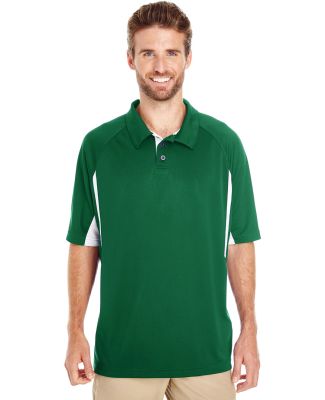 Holloway 222530 Two-Tone Avenger Polo in Forest/ white