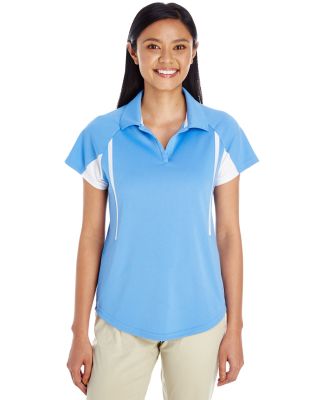 Holloway 222730 Women's Two-Tone Avenger Polo in University blue/ white