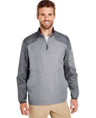 Holloway 229155 Raider Quarter-Zip Jacket in Carbon print/ graphite