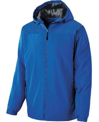 Holloway 229017 Bionic Hooded Jacket in Royal/ carbon