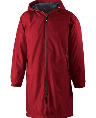 Holloway 229162 Conquest Hooded Jacket in Scarlet