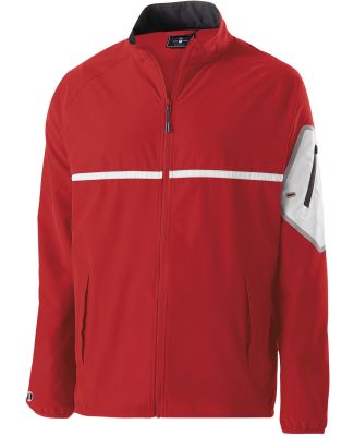 Holloway 229543 Weld Jacket in Scarlet/ white
