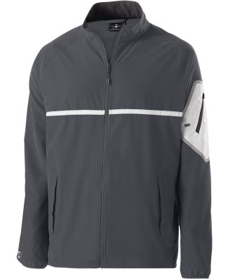 Holloway 229543 Weld Jacket in Carbon/ white