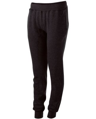 Holloway 229748 Women's Fleece Joggers in Black
