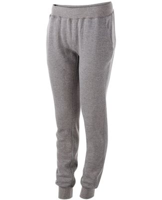 Holloway 229748 Women's Fleece Joggers in Charcoal heather