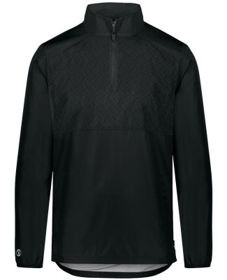 Holloway 229533 SeriesX Quarter-Zip Pullover in Black