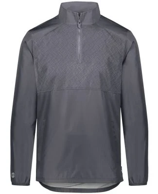 Holloway 229533 SeriesX Quarter-Zip Pullover in Carbon