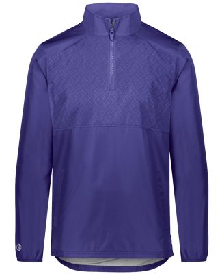 Holloway 229533 SeriesX Quarter-Zip Pullover in Purple