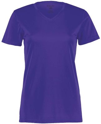 Holloway 222820 Women's Momentum V-Neck T-Shirt in Purple