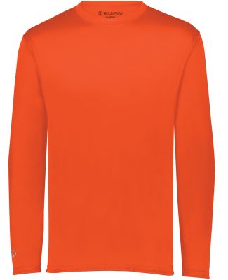 Holloway 222822 Momentum Long Sleeve T-Shirt in Orange