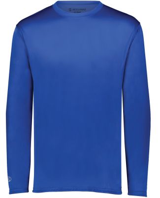Holloway 222822 Momentum Long Sleeve T-Shirt in Royal