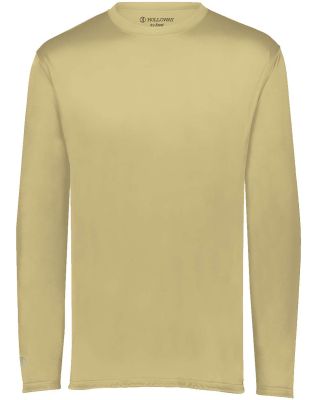 Holloway 222822 Momentum Long Sleeve T-Shirt in Vegas gold