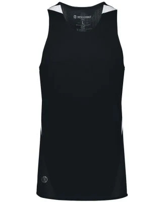 Holloway 221035 PR Max Track Jersey in Black/ white