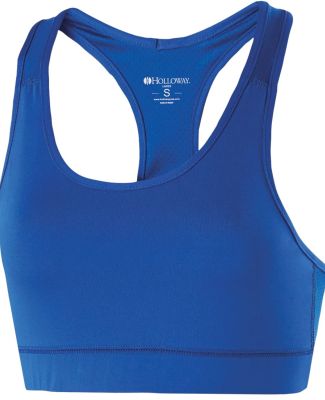 Holloway 223300 Women's Vent Sports Bra in Royal