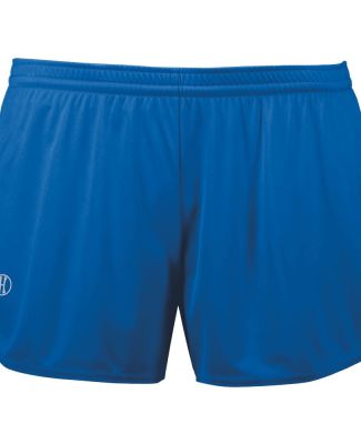 Holloway 221336 Women's PR Max Track Shorts in Royal