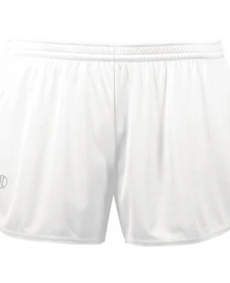 Holloway 221336 Women's PR Max Track Shorts in White