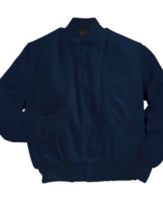 Holloway 224183 Varsity Wool Jacket in Dark navy