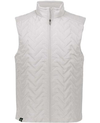 Holloway 229513 Repreve® Eco Quilted Vest in White