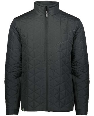 Holloway 229516 Repreve® Eco Quilted Jacket in Black