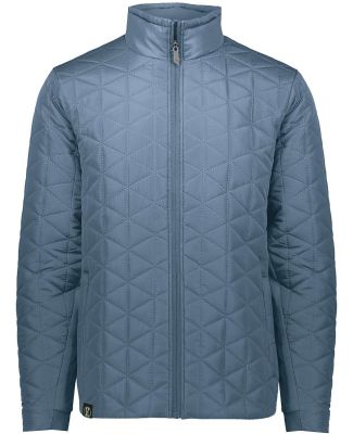 Holloway 229516 Repreve® Eco Quilted Jacket in Storm
