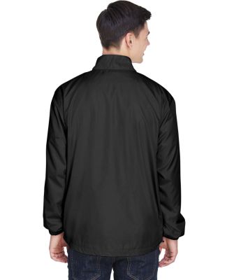 8936 UltraClub® Adult Micro-Polyester Windshirt in Black