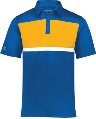 Holloway 222576 Prism Bold Polo in Royal/ gold