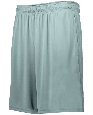 Holloway 229611 Youth Whisk 2.0 Shorts in Silver
