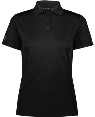 Holloway 222768 Women's Prism Polo in Black