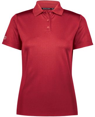 Holloway 222768 Women's Prism Polo in Scarlet