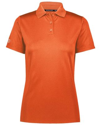 Holloway 222768 Women's Prism Polo in Orange