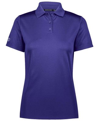 Holloway 222768 Women's Prism Polo in Purple