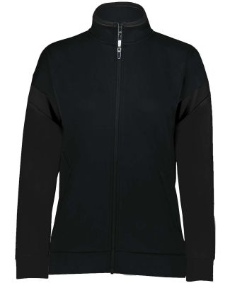 Holloway 229779 Women's Limitless Full-Zip Jacket in Black