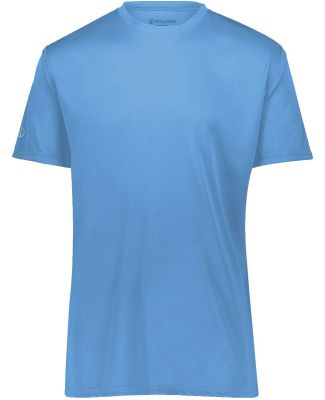 Holloway 222819 Youth Momentum T-Shirt in Columbia blue