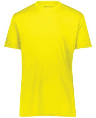 Holloway 222819 Youth Momentum T-Shirt in Electric yellow