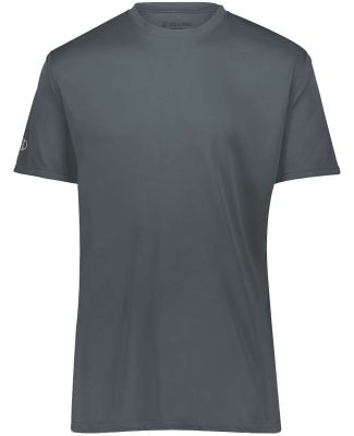 Holloway 222819 Youth Momentum T-Shirt in Graphite