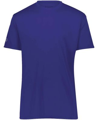 Holloway 222819 Youth Momentum T-Shirt in Purple