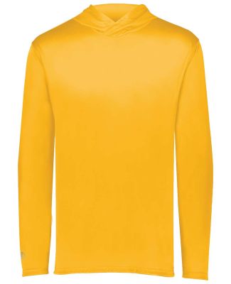 Holloway 222831 Youth Momentum Hooded Long Sleeve  in Gold