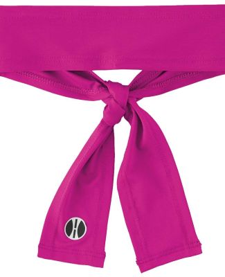 Holloway 223846 Zoom Tie Headband in Power pink