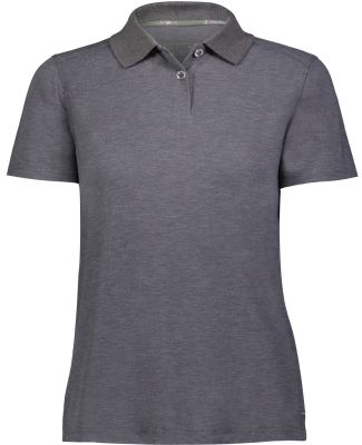 Holloway 222775 Women's Repreve® Eco Polo in Carbon heather