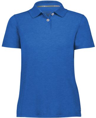 Holloway 222775 Women's Repreve® Eco Polo in Royal heather