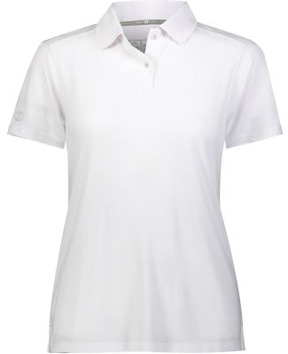 Holloway 222775 Women's Repreve® Eco Polo in White