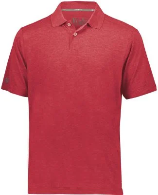 Holloway 222575 Repreve® Eco Polo in Scarlet heather
