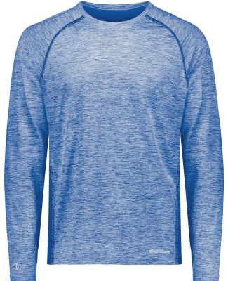 Holloway 222570 Electrify CoolCore® Long Sleeve T in Royal heather