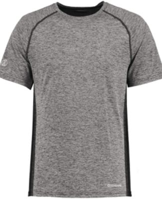 Holloway 222571 Electrify CoolCore® T-Shirt in Black heather