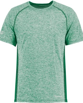 Holloway 222571 Electrify CoolCore® T-Shirt in Kelly heather